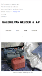 Mobile Screenshot of galerievangelder.com